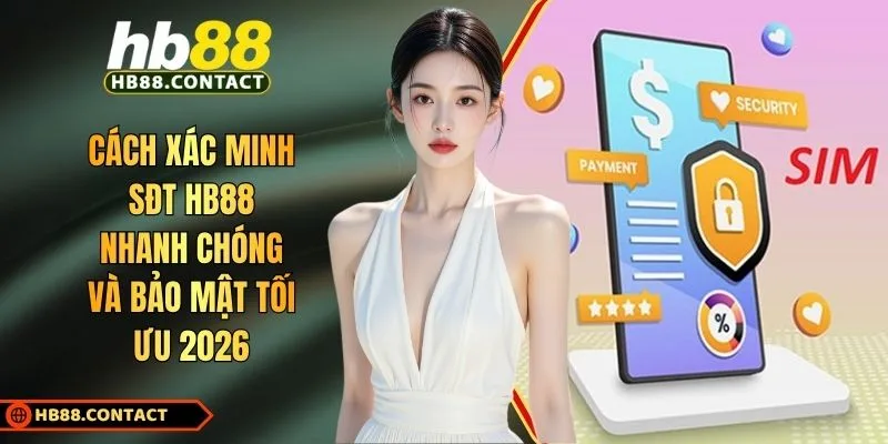 Cách Xác Minh SĐT HB88 Nhanh Chóng Và Bảo Mật Tối Ưu 2026 1 Cách xác minh SĐT HB88