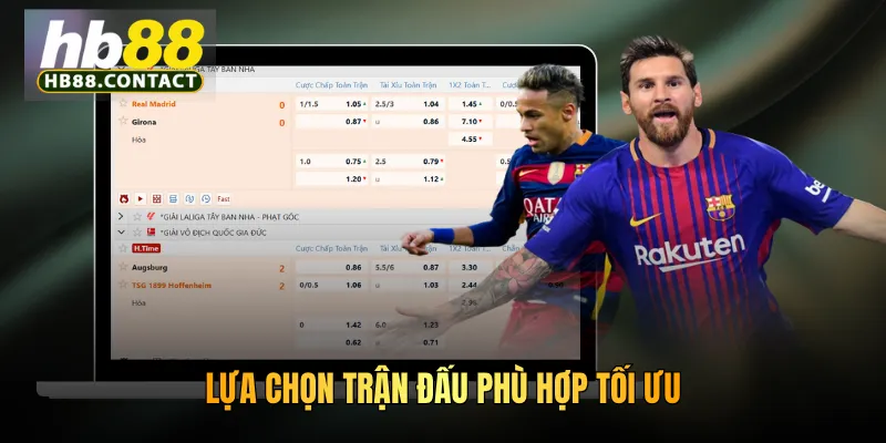Cách Đặt Cược Xiên HB88 - Thử Thách Săn Thưởng Khủng 3 Lựa chọn trận đấu phù hợp tối ưu